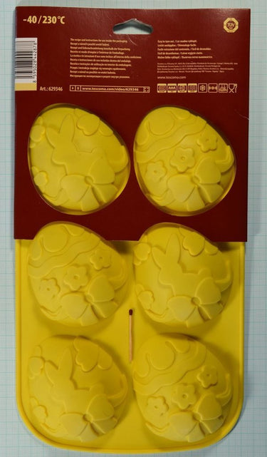 Forma de Silicone Ovo da Páscoa